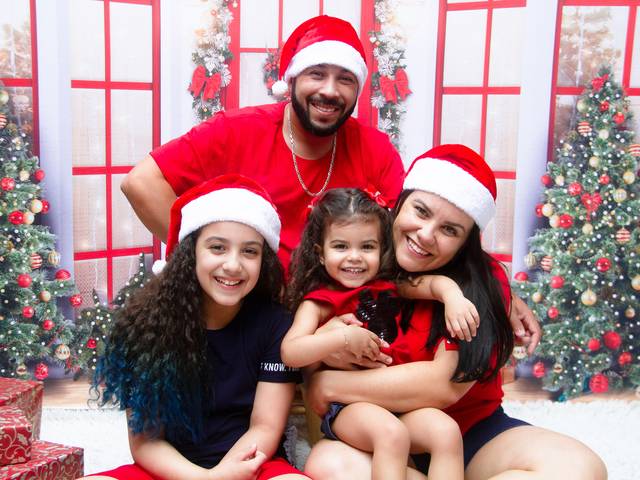 Ensaio De Natal de Família Oliveira Lima