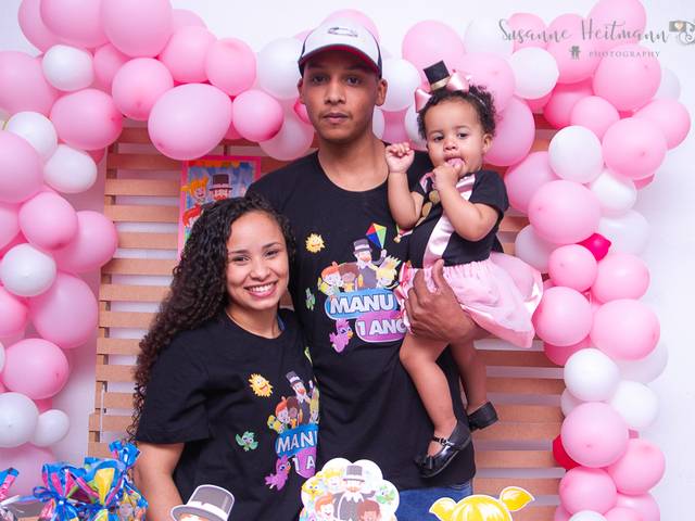 Festa Infantil de Manuelly fez 1 aninho