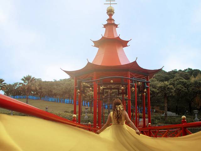 Portrait de jardim da paz