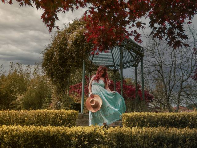 Portrait de jardim do arnado