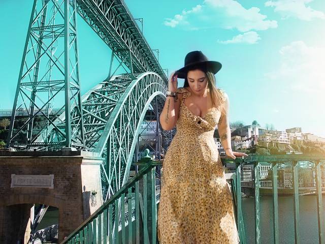 Portrait de Porto bridge