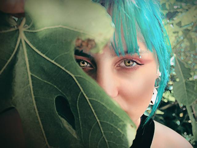 Portrait de Nature eyes 