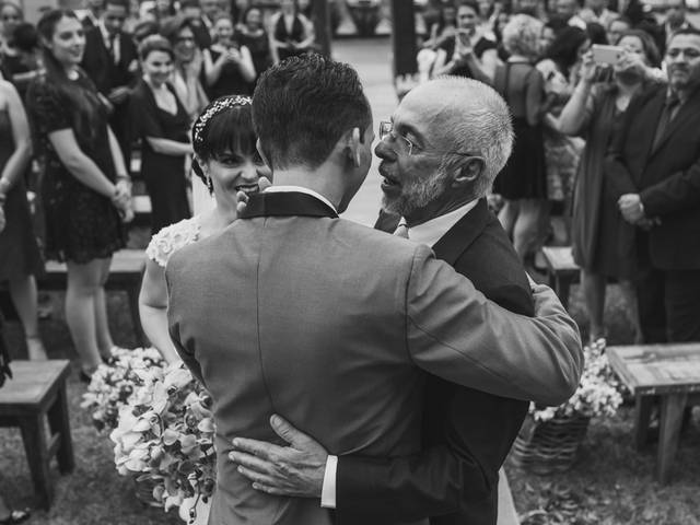 Casamentos de Fotografia de casamento ao ar livre realizado no espaço via vitta - Deia e Dida