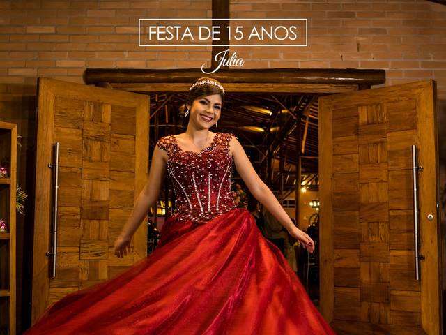 15 anos de Aniversário de 15 anos da Julia