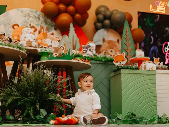 Aniversários de Benício 1 ano