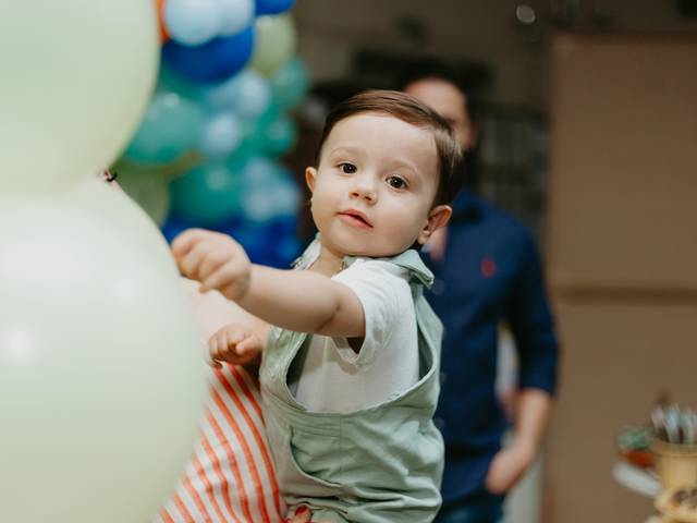 Aniversários de Samuel 1 ano