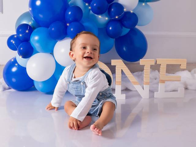Ensaio infantil de Smash the cake Gabriel