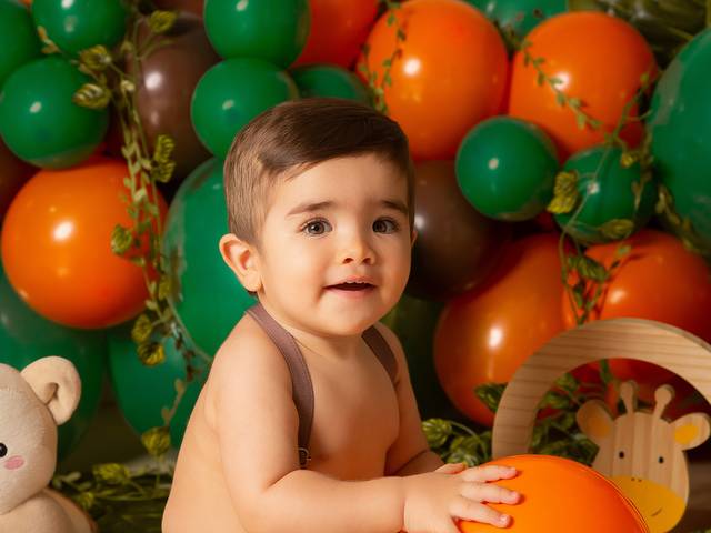 Ensaio infantil de Benício 1 ano