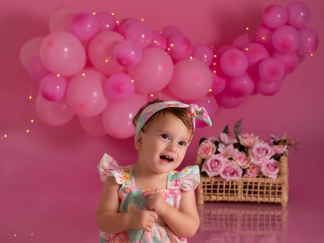 Ensaio infantil de Ensaio de 1 ano Nicole