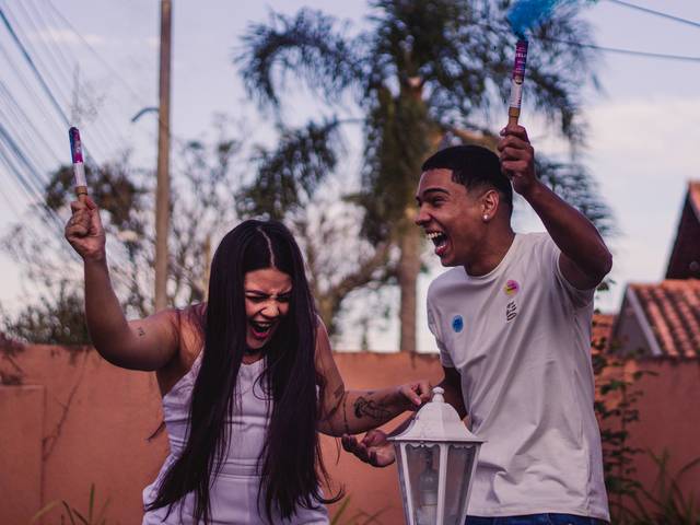 CHÁ REVELAÇÃO de Bruna e Jhow