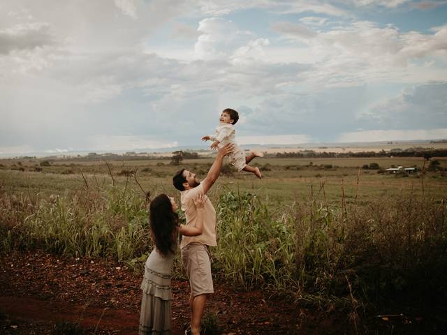 Ensaio Família de Ensaio Família | Manu, Luiz e Vicente