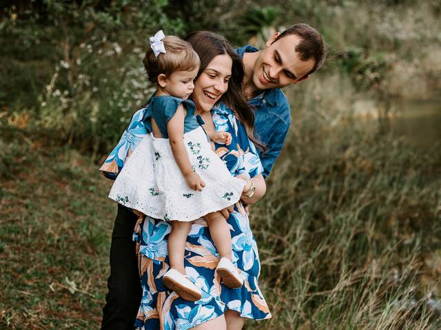 Ensaio Família de Ensaio Família - Fernanda, Jhonny e Laura