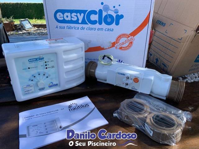 Limpeza de Piscina de Gerador de Cloro