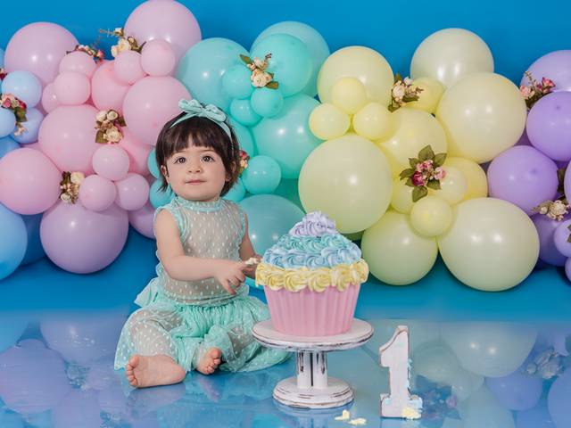 Smash & Splash de Ensaio Smash the Cake + Splash da Clarice - 1 Aninho