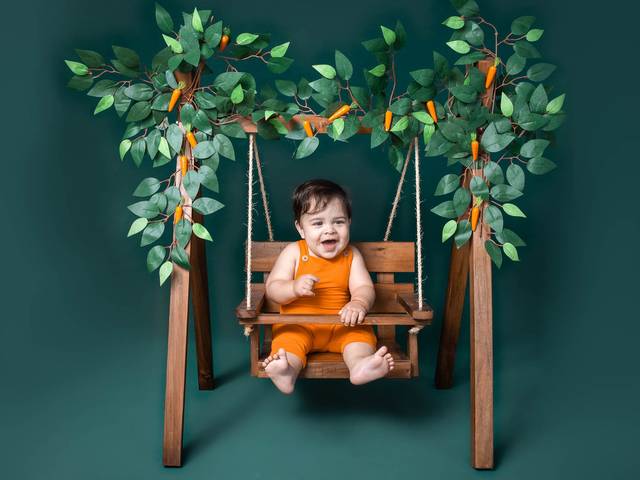 Páscoa de Editorial: Retratos de Páscoa do Bernardo