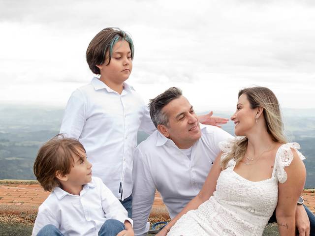 Acompanhamento de Família de Ensaio de Família - Alaine, Samuel, Gabriel e Felipe