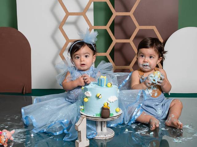 Smash & Splash de Smash the Cacke + Splash - Ensaio de 1 Aninho - Ian e Liz