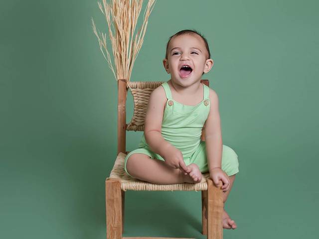 Ensaio Infantil  de Doce Acompanhamento: Bernardo com 9 meses