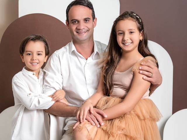 Dia dos Pais de Editorial: Retratos de Pais & Filhos - Fernando, Isadora e Theo