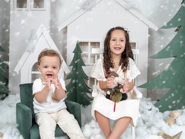 Natal de Editorial Ho Ho Ho _ Natal 2023 _ Helena Hectory Laura e Lucca