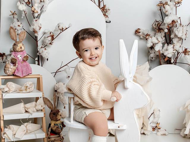 Páscoa de Editorial: Retratos de Páscoa do Gustavo