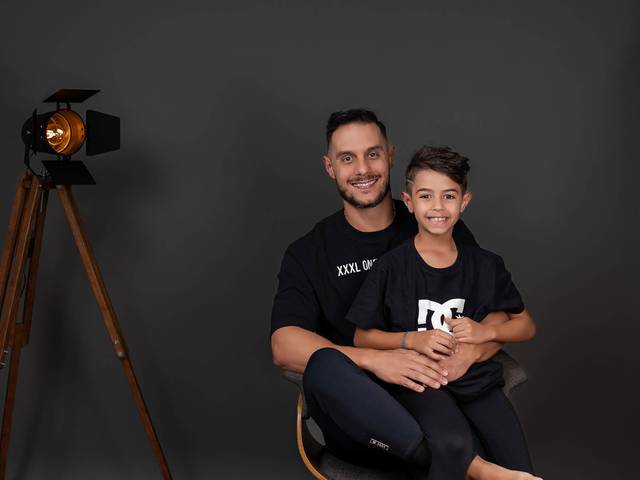 Dia dos Pais de Editorial: Retratos de Pais & Filhos 2024 - Diego e Beijamim