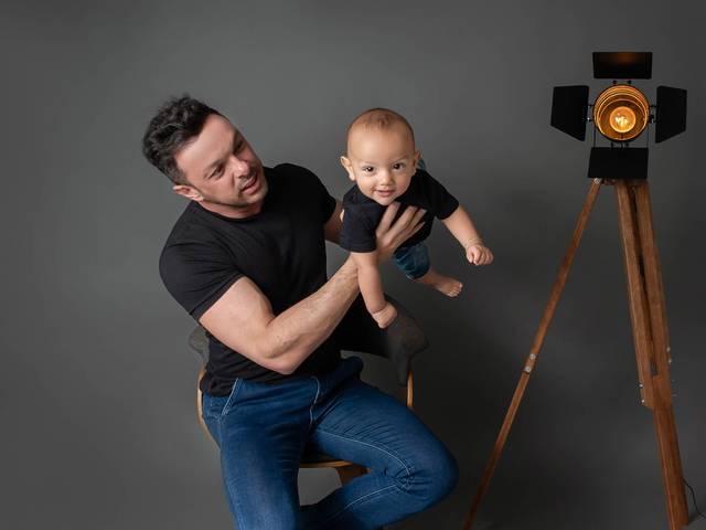 Dia dos Pais de Editorial: Retratos de Pais & Filhos 2024 - Israel, Luccas e Clovis