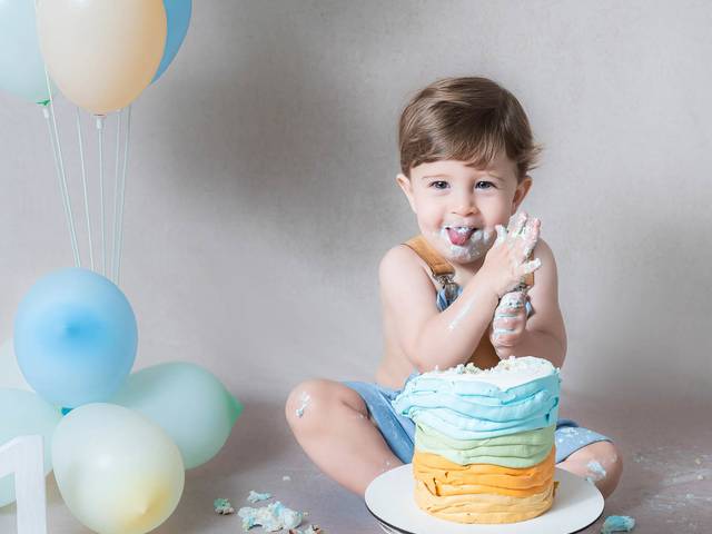 Ensaio Infantil  de Doce Acompanhamento do Arthur _ 12 meses