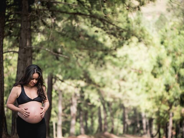 Gestante de Flávia e Alex à espera das Gêmeas Ana e Júlia