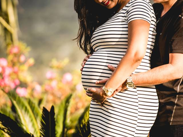 Gestante de Samantha e Ângelo: à espera de Maria Isis