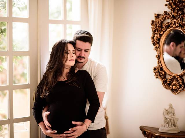 Gestante de Cristiane e Ricardo
