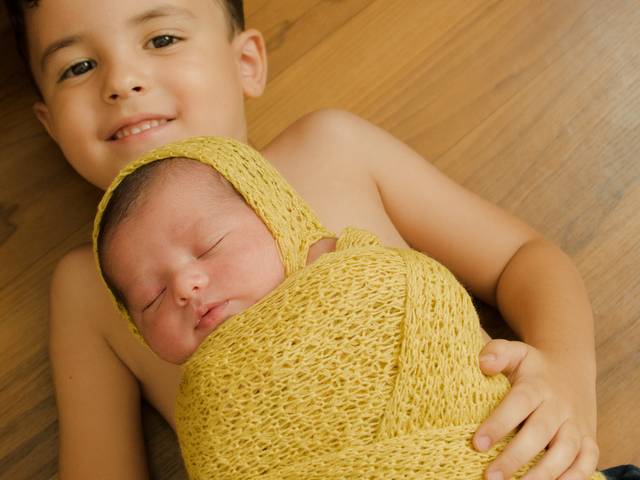 Ensaio Newborn + Life Style de Gustavo com 9 dias