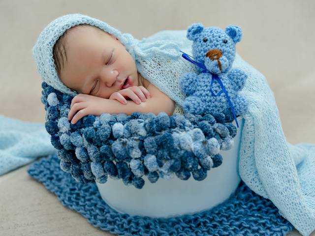 Ensaio Newborn + Life Style de Ensaio Newborn - César com  dias