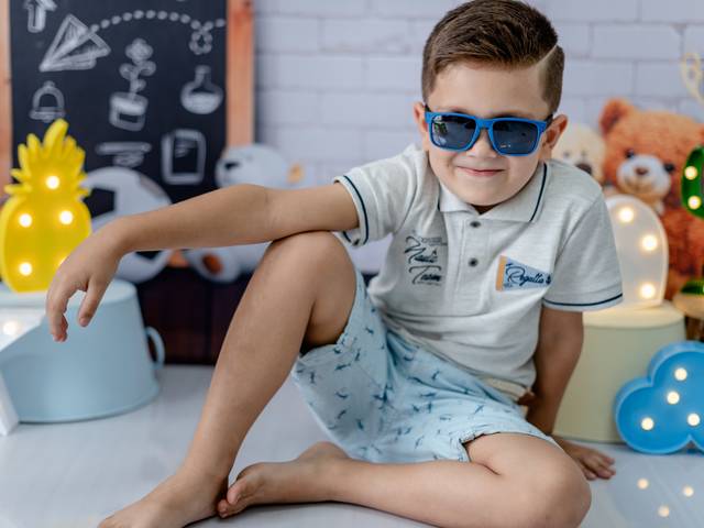 Ensaio Infantil  de Ensaio Temático: Dias das Crianças - Bernardo com 5 anos