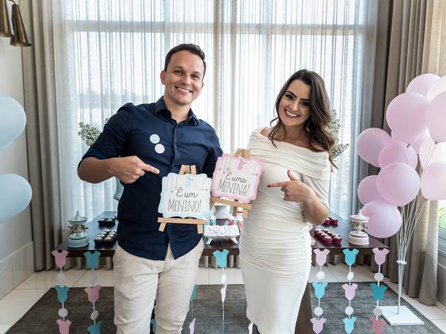 Chá Revelação de Chá Revelação: Natália e Fernando