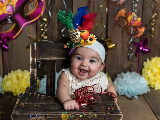 Ensaio Infantil  de Mini Ensaio de Carnaval da Maria Eduarda