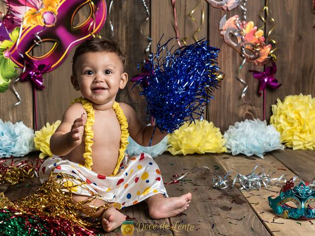 Ensaio Infantil  de Mini Ensaio de Carnaval do Heitor