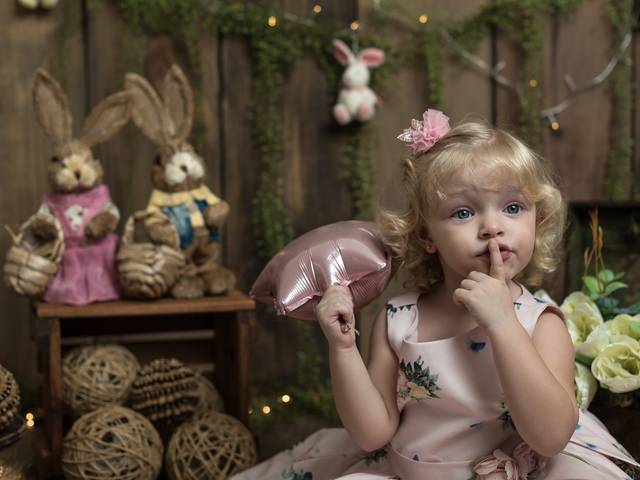 Páscoa de Mini Ensaio de Páscoa da Manu