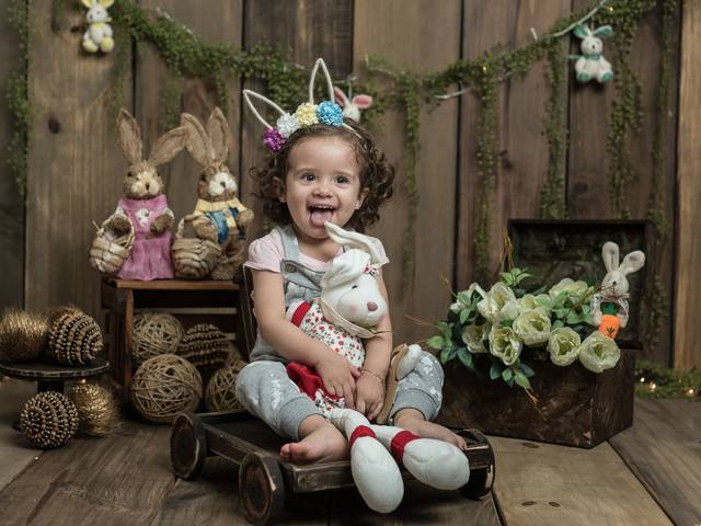 Páscoa de Mini Ensaio de Páscoa da Valentina