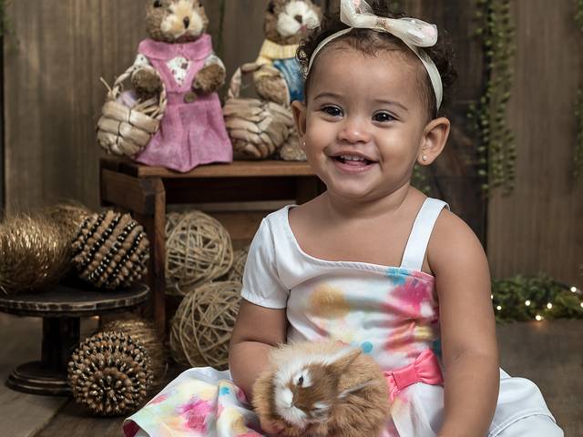 Páscoa de Mini Ensaio de Páscoa da Isis