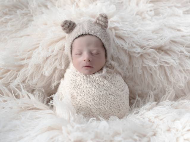 Ensaio Newborn + Life Style de Miguel com 10 dias