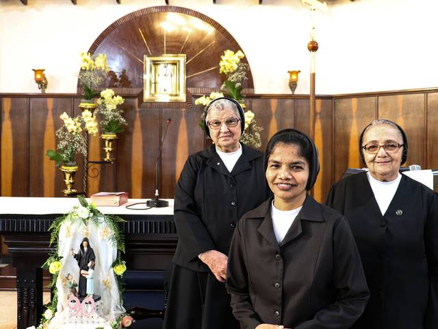 Eventos Religiosos de Jubileus 2020 - Irmã Laiju 25 anos, Irmã Maria da Guia 50 anos e Irmã Natalina 60 Anos