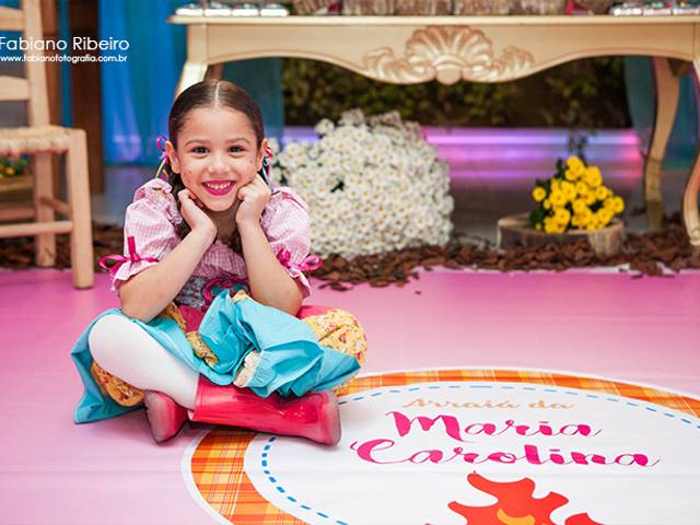 Festa Infantil de 5 anos Maria Carolina