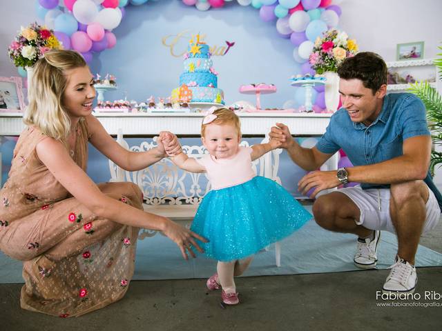 Festa Infantil de 1 ano Olívia