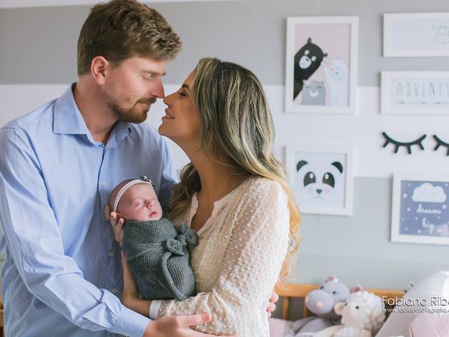 Ensaio Newborn de Olívia - 11 dias 