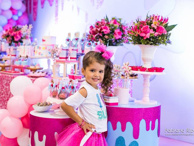 Festa Infantil de 4 anos Bibiana
