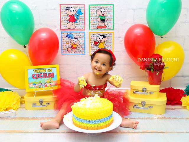 Primeira Infância de Smash the Cake | Cecília