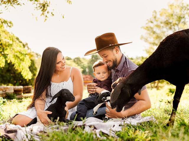 Ensaio Família de Ravi 1 ano