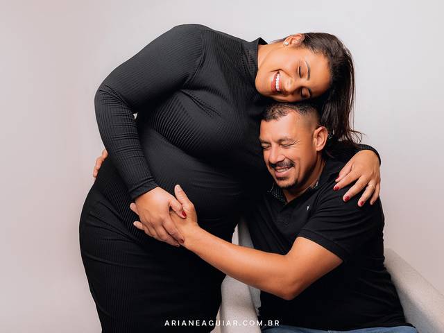 ESTÚDIO de Ensaio Gestante - Dyesika