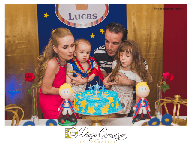 Aniversário de Lucas - 1 Ano
